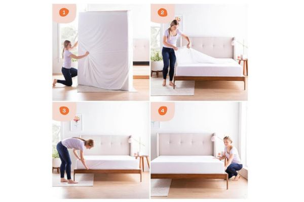 Terry Cloth Soft Waterproof Mattress Protector Encasement