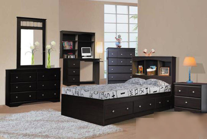 Modern 5000 Storage Youth Bedroom Set