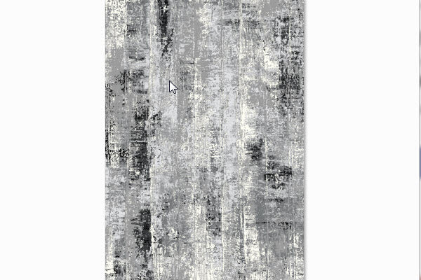 Grey Black Atlanta Rug