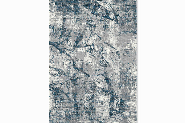 Grey Blue Atlanta Rug