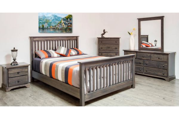 Mako Polo Solid Pine Bedroom Set – Canadian Made