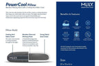 MLily Power Cool Memory Foam Pillow