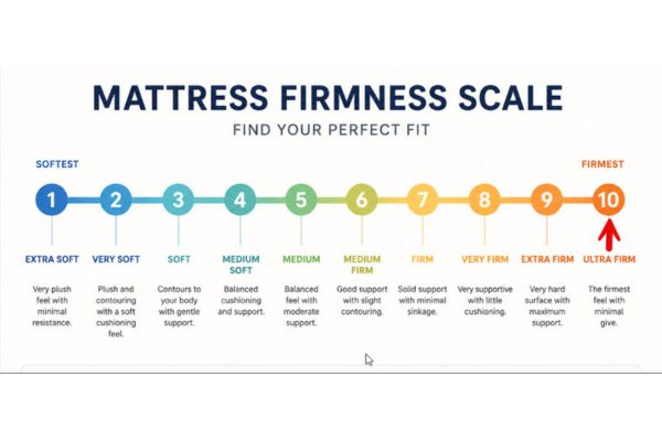 Restonit Euro Canada 10" Ultra Firm Foam Mattress