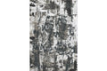 Rome Black Splatter Area Rug