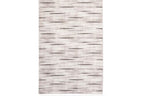 Glamour Beige Lined Area Rug