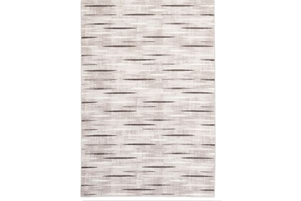 Glamour Beige Lined Area Rug