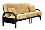 Black Metal Futon Sofa Bed