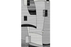 Ibiza Grey Square Area Rug