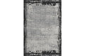 Rome Black Outlined Area Rug