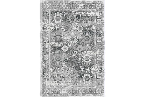 Rome Faded Grey Area Rug
