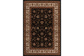 Tabriz Traditional Red and Black Area Rug