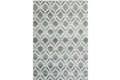 Cambridge White and Grey Patterned Area Rug