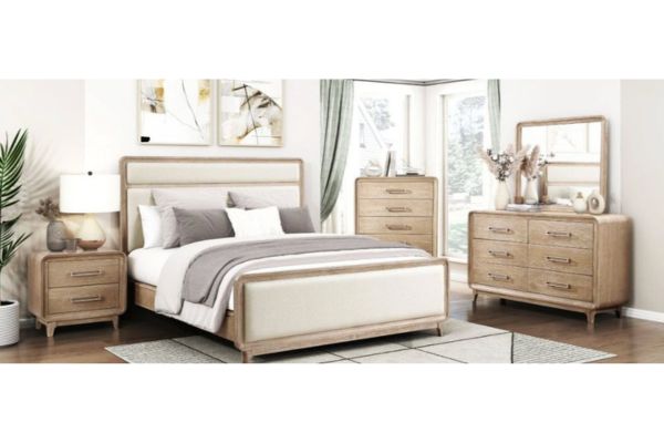Wilshire Natural Oak Bedroom Set