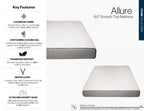 DreamStar Allure 8.5" Medium Firm Mattress-in-a-Box