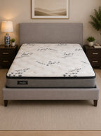 Restonit Amelia Black 7" Medium EuroTop Mattress-in-a-Box