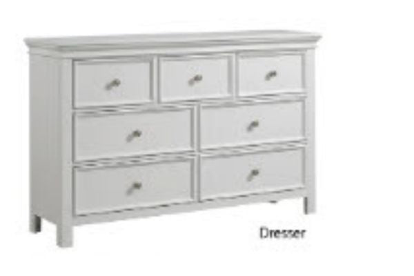 Global White Panel Bedroom Set – Double, Queen or King