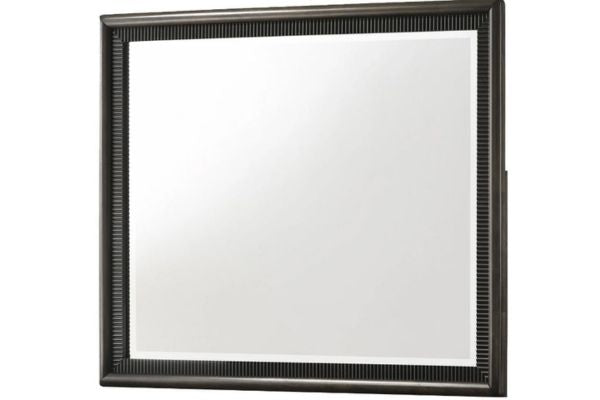 Global Dark Grey Upholstered Panel Bedroom Set – Queen or King