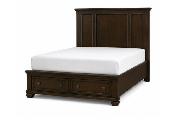 Global Furniture Brown Storage Platform Bedroom Set – Double, Queen or King