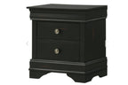 Global Furniture Antique Black Panel Bedroom Set – Single, Double, Queen or King