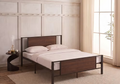 IFDC IF-5275 Wood and Steel Platform Bed