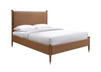 IFDC IF-5125 Cognac PU Leather Platform Bed