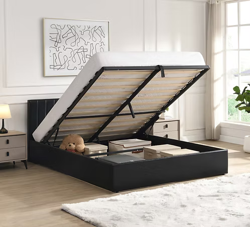IFDC IF-5160 Black Lift Storage Bed