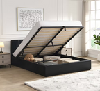 IFDC IF-5160 Black Lift Storage Bed