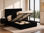 IFDC IF-5873 Black Hydraulic Lift Storage Platform Bed