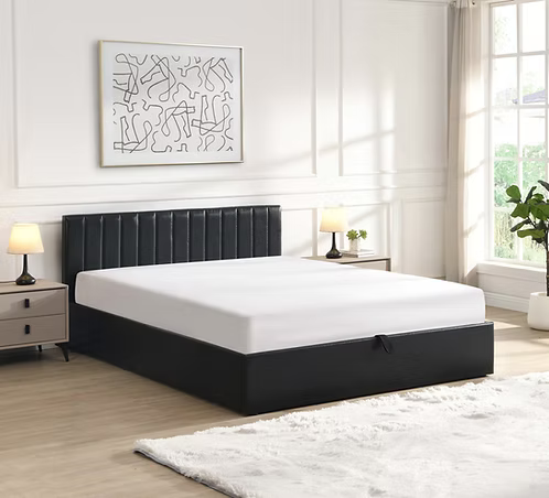 IFDC IF-5160 Black Lift Storage Bed