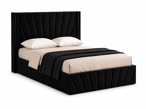 IFDC IF-5873 Black Hydraulic Lift Storage Platform Bed