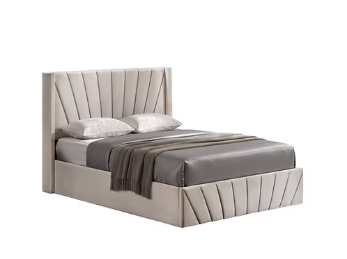 IFDC IF-5872 Beige Hydraulic Lift Storage Platform Bed