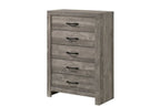 Charlotte Modern Farmhouse Bedroom Set with LED Lights & USB Ports