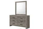 Charlotte Modern Farmhouse Bedroom Set with LED Lights & USB Ports
