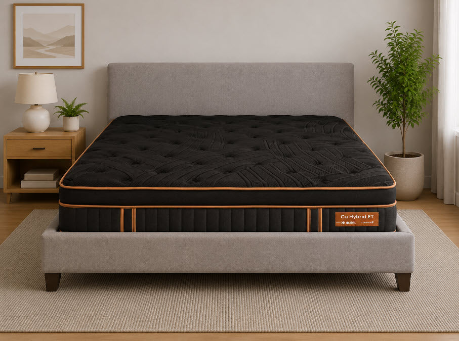 DreamStar 14.5" CU Hybrid Medium Firm Euro Top Mattress