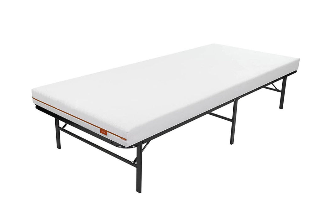 390 Portable Folding Cot Bed – Heavy-Duty Guest & Camping Cot