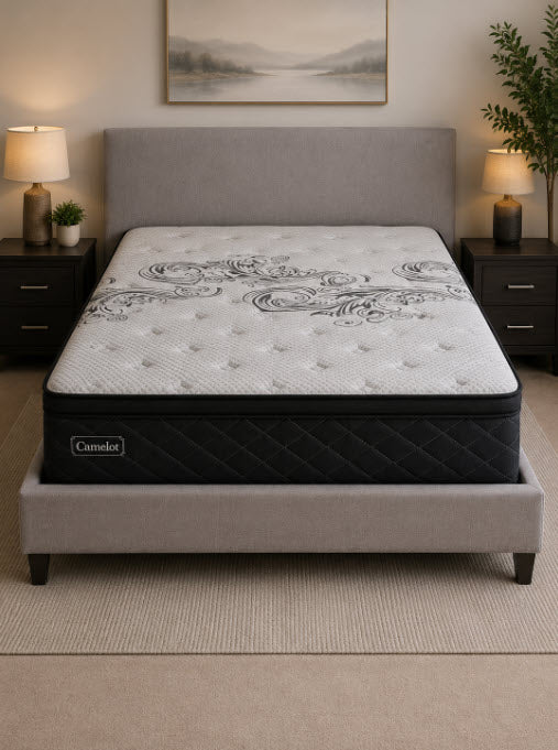 Restonit 13" Cumulus Euro Top Medium Mattress