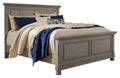 Lettner - Queen Panel Bed - Light Gray