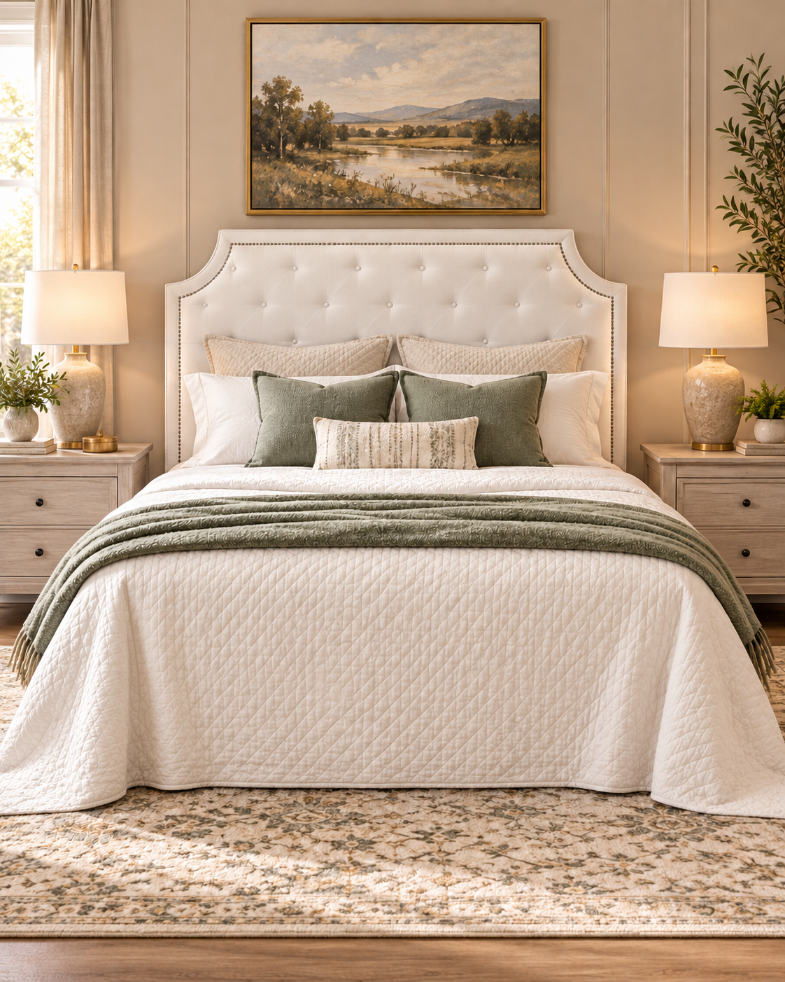 Rosemount R198 Custom Canadian-Made Upholstered Headboard ***FLOOR MODEL***