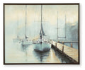 Worthney - Wall Art - Blue / White / Brown