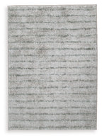 Laddway - 5' x 7' Rug - Cream / Green