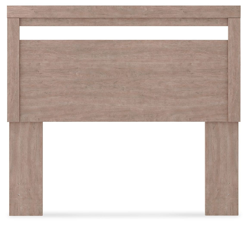 Flannia - Full Panel Headboard - Gray