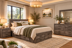 5600 Canadian-Made 12-Drawer Storage Bedroom Set