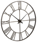 Paquita - Wall Clock - Antique Silver