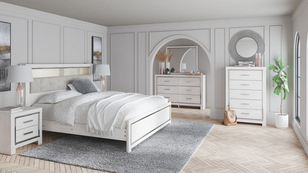 Altyra - Panel Bookcase Bedroom Set **FLOOR MODEL**