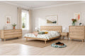 LH Gia Light Driftwood Acacia Wood Bedroom Set – Queen or King Platform Bed