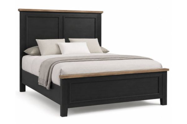 Global Black Two-Tone Bedroom Set