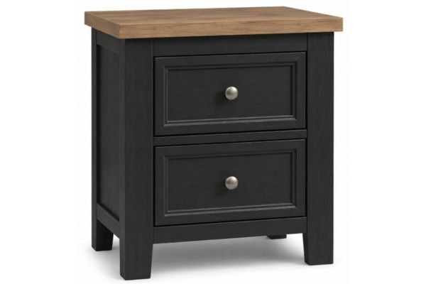 Global Black Two-Tone Bedroom Set