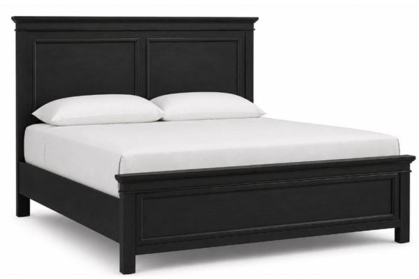 Global Black Panel Bedroom Set – Double, Queen or King