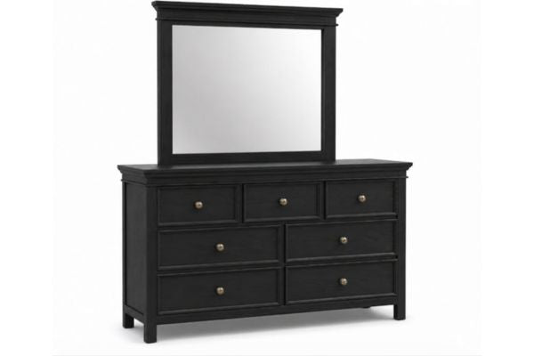 Global Black Panel Bedroom Set – Double, Queen or King