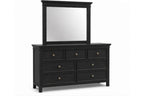 Global Black Panel Bedroom Set – Double, Queen or King
